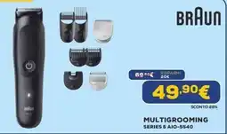Euronics BRAUN MULTIGROOMING SERIES 5 AIO-5540 offerta