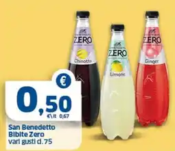 Sigma San Benedetto Bibite Zero offerta
