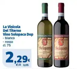 Sigma La Vinicola Del Titerno Vino Solopaca Dop offerta