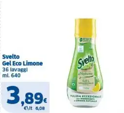 Sigma Svelto Gel Eco Limone offerta