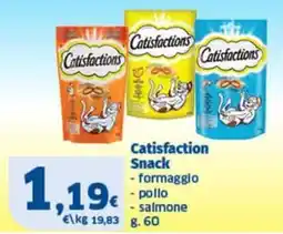Sigma Catisfactions Snack offerta