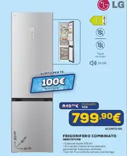 Euronics FRIGORIFERO COMBINATO LG offerta