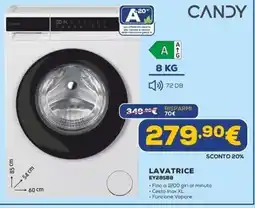 Euronics CANDY LAVATRICE EY28SB8 offerta