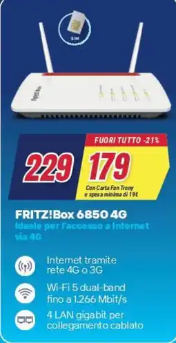 Trony FRITZ!Box 6850 4G offerta