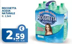 Sigma Acqua della Salute Rocchetta Naturale offerta
