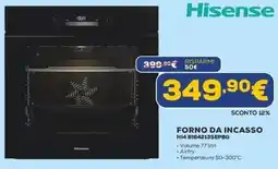 Euronics Forno da incasso Hisense offerta