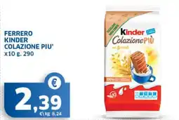 Sigma FERRERO KINDER COLAZIONE PIU' offerta
