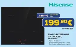 Euronics Hisense PIANO INDUZIONE DA INCASSO offerta