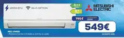 Euronics MITSUBISHI ELECTRIC MSZ-DW35 offerta