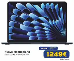 Euronics Nuovo MacBook Air offerta
