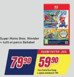 Trony Super Mario Bros. Wonder offerta