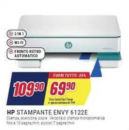 Trony HP STAMPANTE ENVY 6122E offerta
