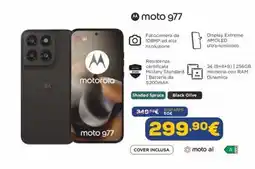 Euronics moto g77 offerta