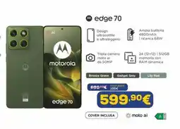 Euronics motorola edge 70 offerta