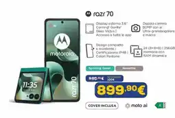 Euronics Motorola razr 70 offerta