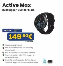 Euronics Active Max offerta