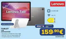 Euronics Lenovo Tab offerta