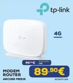 Euronics tp-link MODEM ROUTER ARCHER MR515 offerta