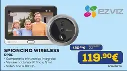 Euronics SPIONCINO WIRELESS DP2C offerta