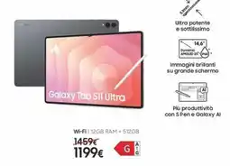 Euronics Galaxy Tab S11 Ultra offerta