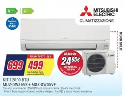 Trony Mitsubishi Electric Climatizzazione offerta