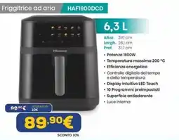 Euronics Friggitrice ad aria Hisense offerta