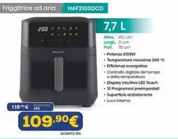 Euronics Friggitrice ad aria Hisense offerta