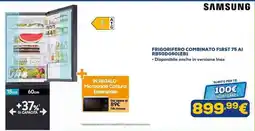 Euronics SAMSUNG FRIGORIFERO COMBINATO F1RST 75 AI offerta