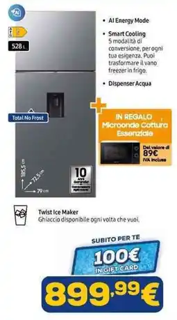 Euronics Microonde Cottura Essenziale offerta