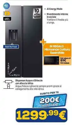 Euronics Total No Frost offerta