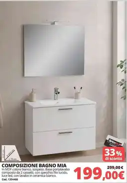 Brico Io COMPOSIZIONE BAGNO MIA offerta