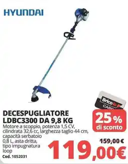 Brico Io HYUNDAI DECESPUGLIATORE LDBC3300 offerta