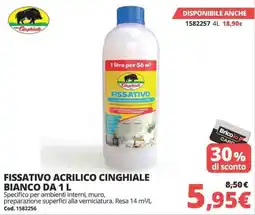 Brico Io Fissativo acrilico Cinghiale bianco offerta