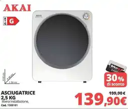 Brico Io AKAI ASCIUGATRICE offerta