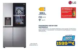 Euronics FRIGORIFERO SIDE BY SIDE GSXV80PZLE offerta
