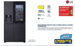 Euronics FRIGORIFERO SIDE BY SIDE A LIBERA INSTALLAZIONE GSXE91EVAD offerta