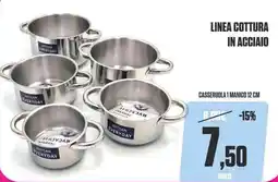 Brico Io LINEA COTTURA IN ACCIAIO offerta
