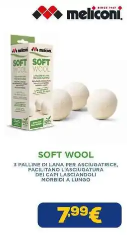 Euronics Soft Wool meliconi offerta