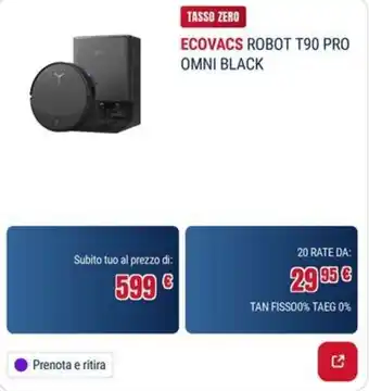 ECOVACS ROBOT T90 PRO OMNI BLACK