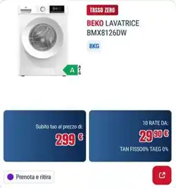 Trony BEKO LAVATRICE BMX8126DW offerta