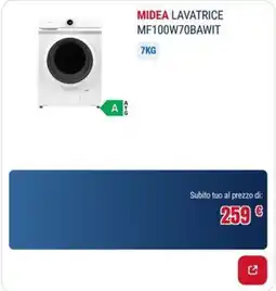 Trony MIDEA LAVATRICE offerta