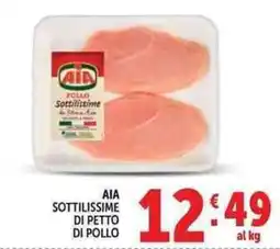 Deco Supermercati AIA SOTTILISSIME DI PETTO DI POLLO offerta