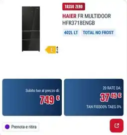 Trony HAIER FR MULTIDOOR offerta