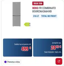 Trony BEKO FR COMBINATO offerta