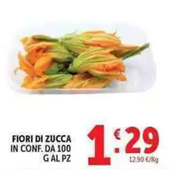 Deco Supermercati Fiori di zucca offerta