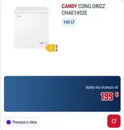Trony CANDY CONG.ORIZZ CHAE1452E offerta