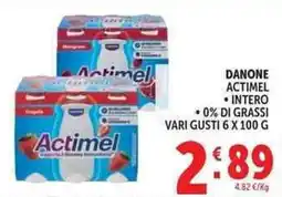 Deco Supermercati Actimel offerta