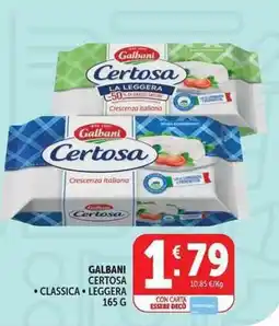 Deco Supermercati Galbani Certosa offerta