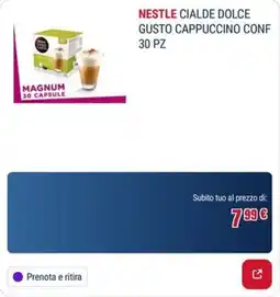 Trony NESTLE CIALDE DOLCE GUSTO CAPPUCINO offerta
