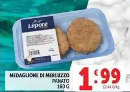 Deco Supermercati Medaglione di merluzzo panato offerta